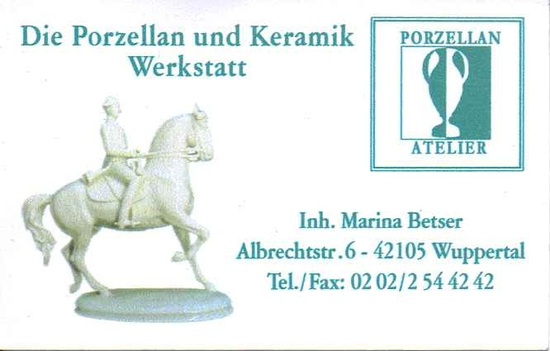 Bild von Porzellan - Atelier Marina Betser