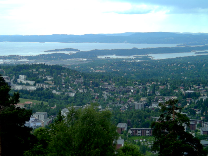 Ansicht vom Holmenkollen