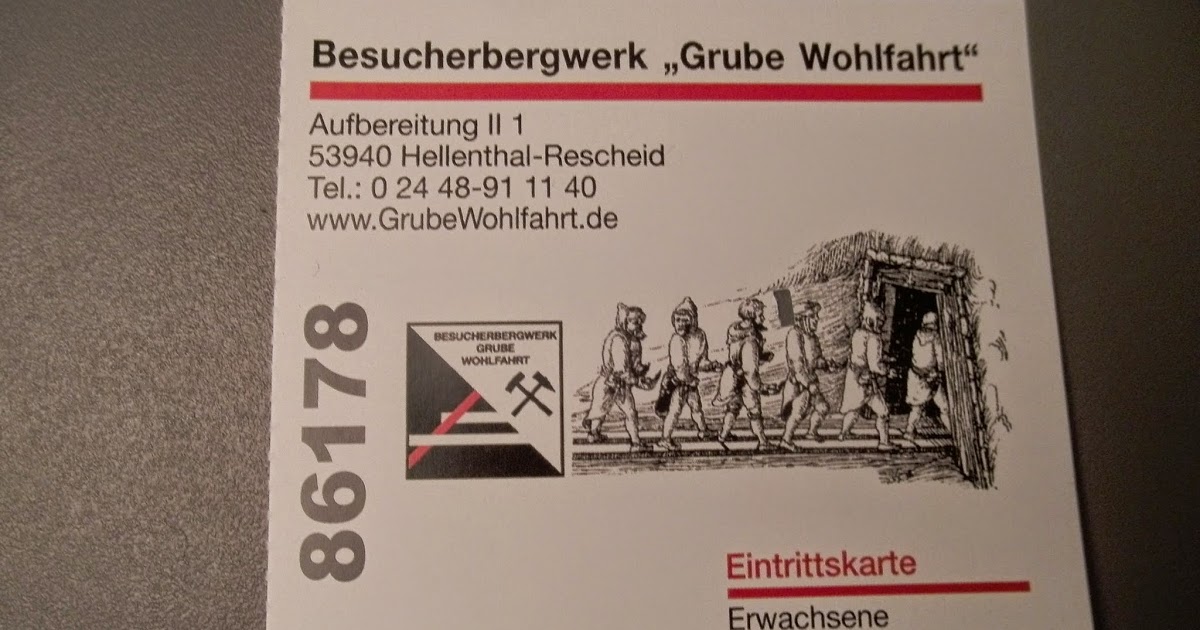 Bild 1 Grube Wohlfahrt Besucherbergwerk in Hellenthal