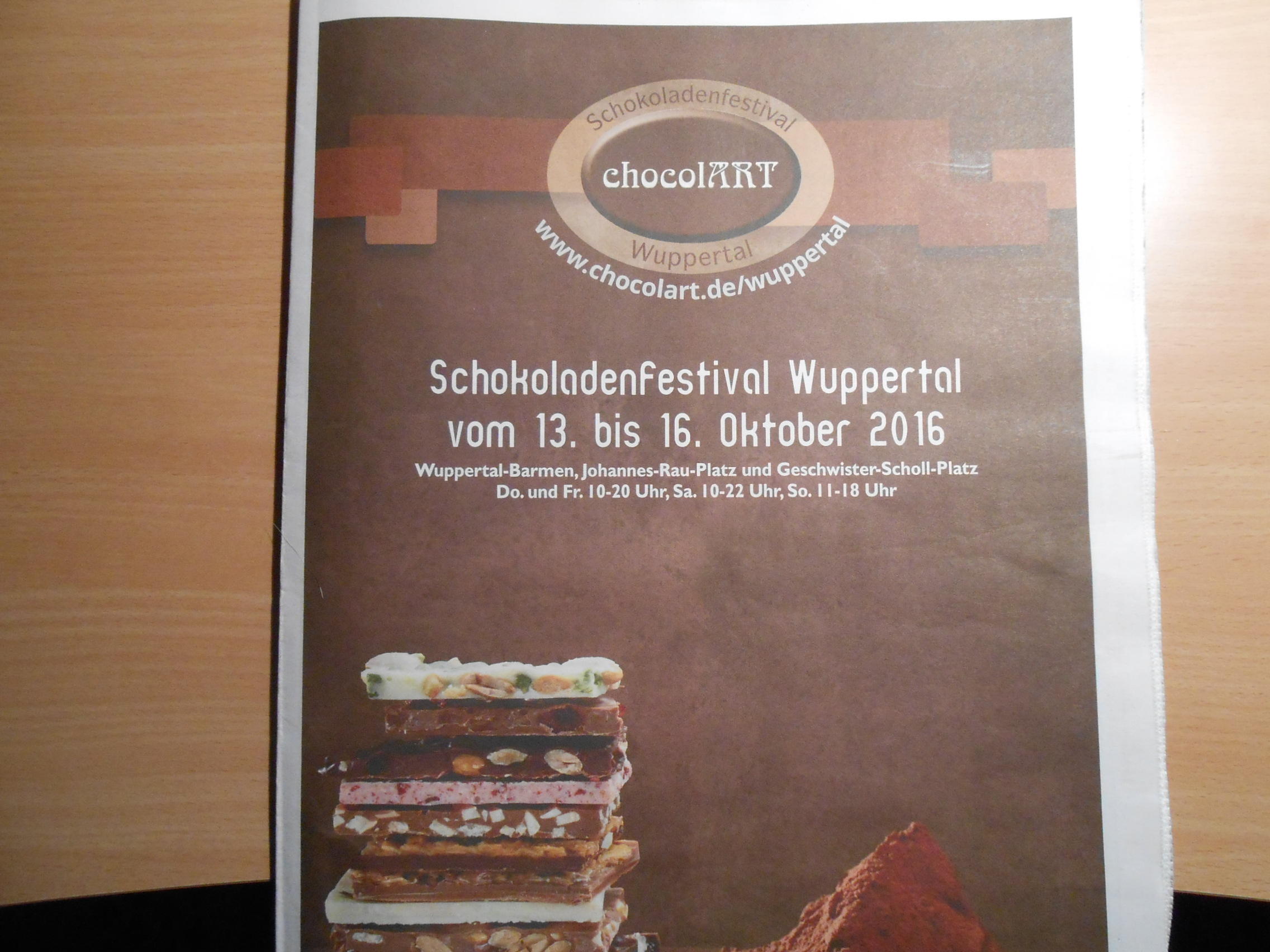 Schokoladenvestival in Wuppertal