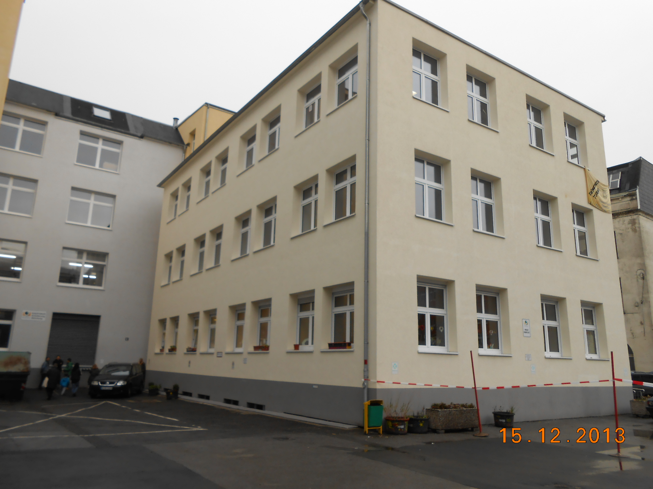 Gebäude der Wuppertaler Tafel Seitengebäude