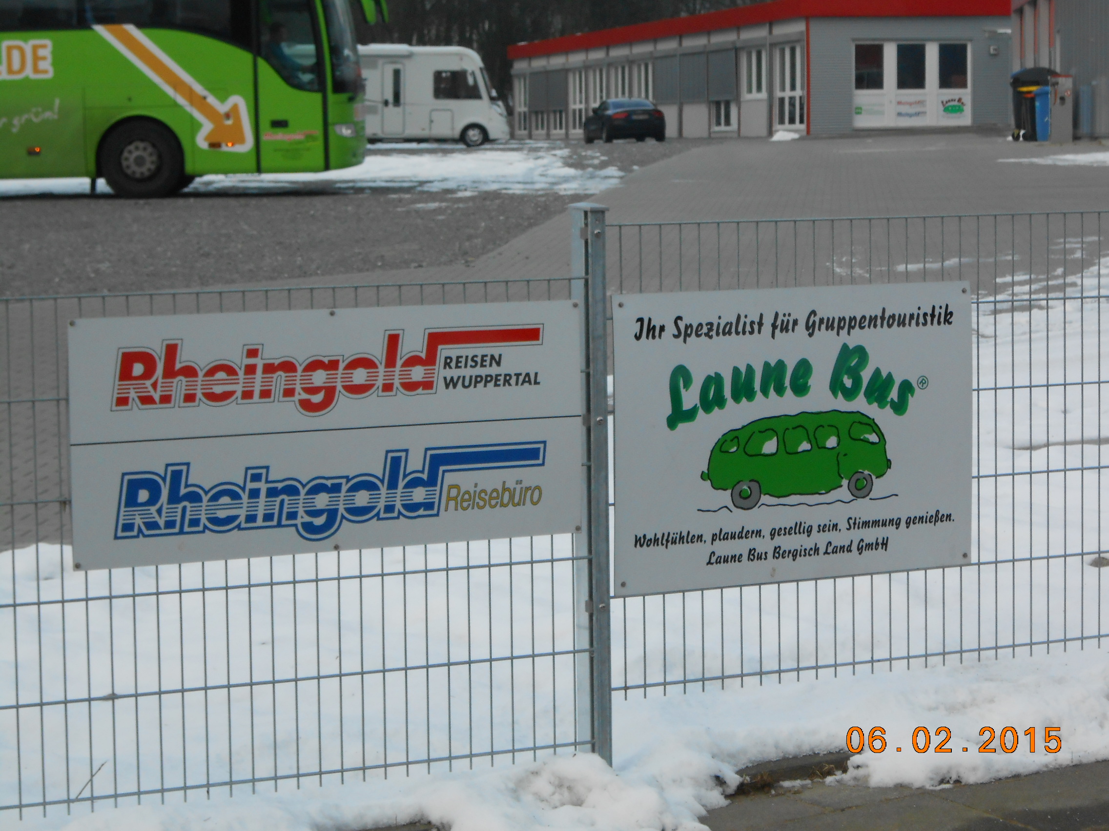 Rheingold - Büro - Rheingold - Reisen und Laune Bus, alles auf dem Neuen Grundstück.