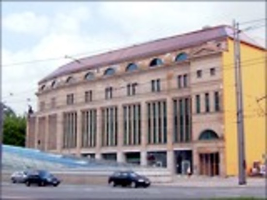 Das alte Tietzgebäude in Chemnitz