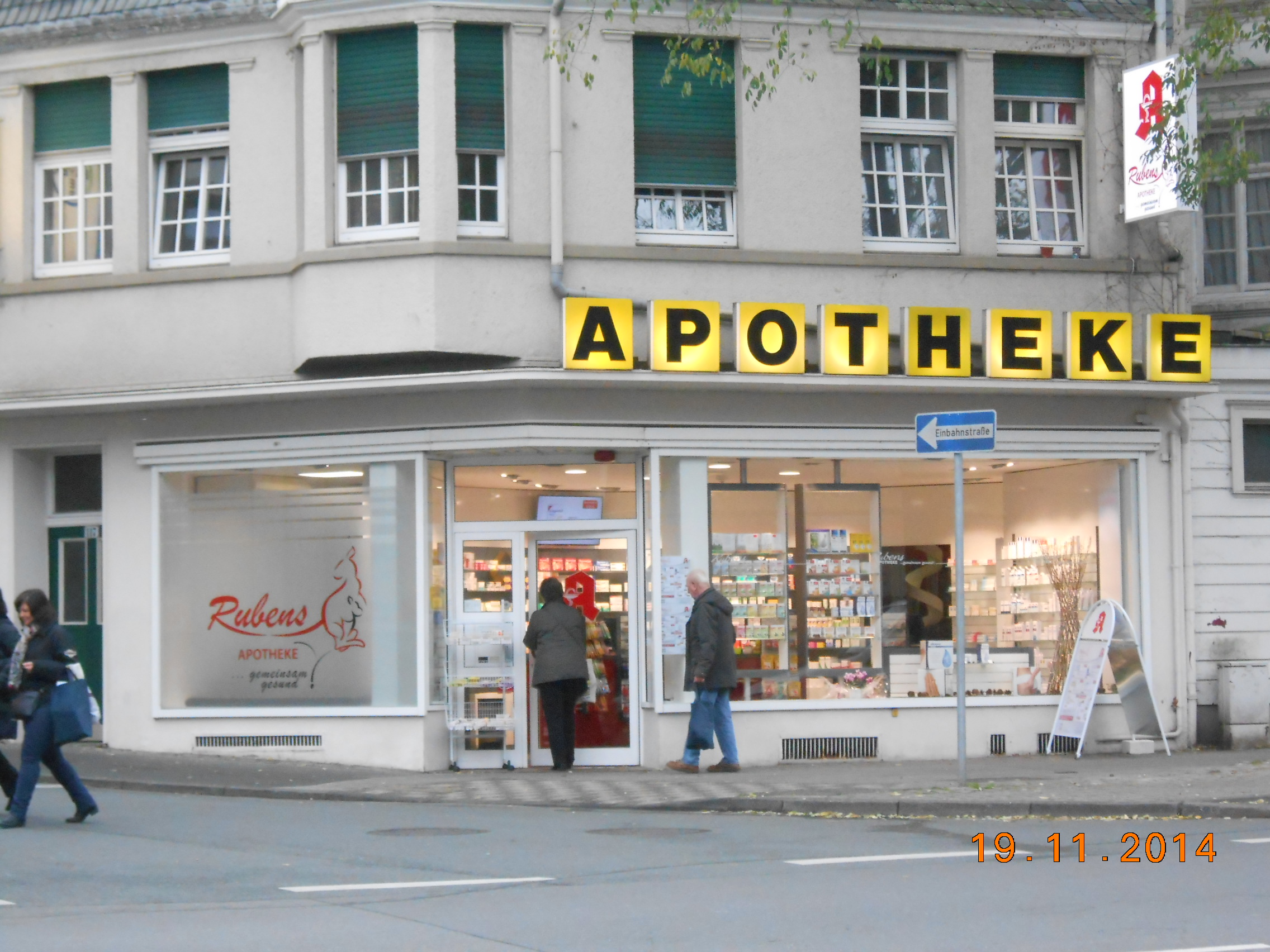 Bild 1 Rubens Apotheke in Wuppertal