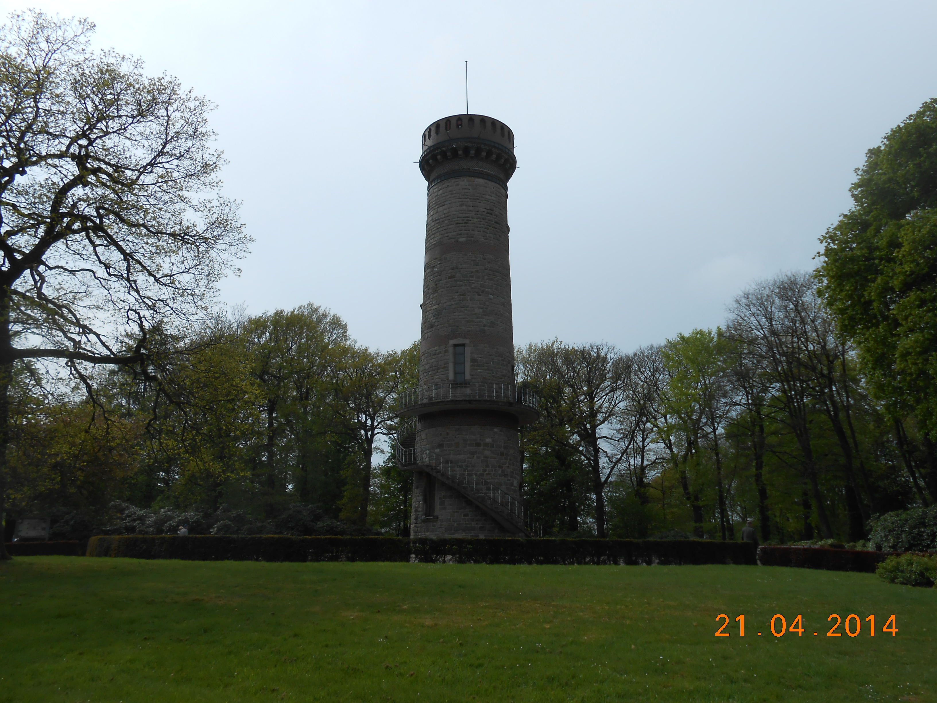Der Barmer Toelleturm, erbaut 1888
