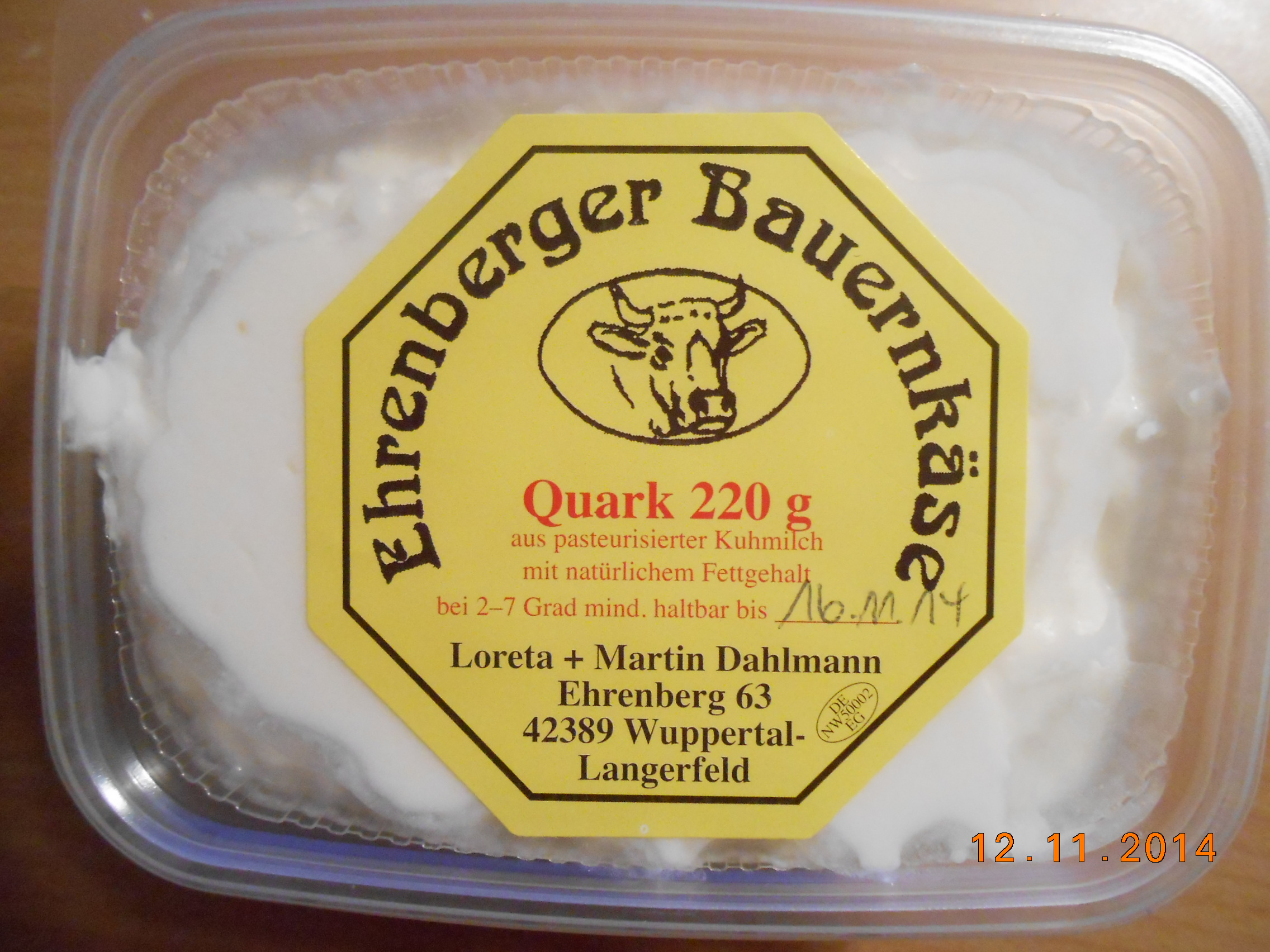 Nicht nur leckeren Käse - auch Quark bekommt man dort