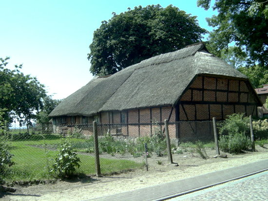 schönes altes Haus, gesehen in Putbus