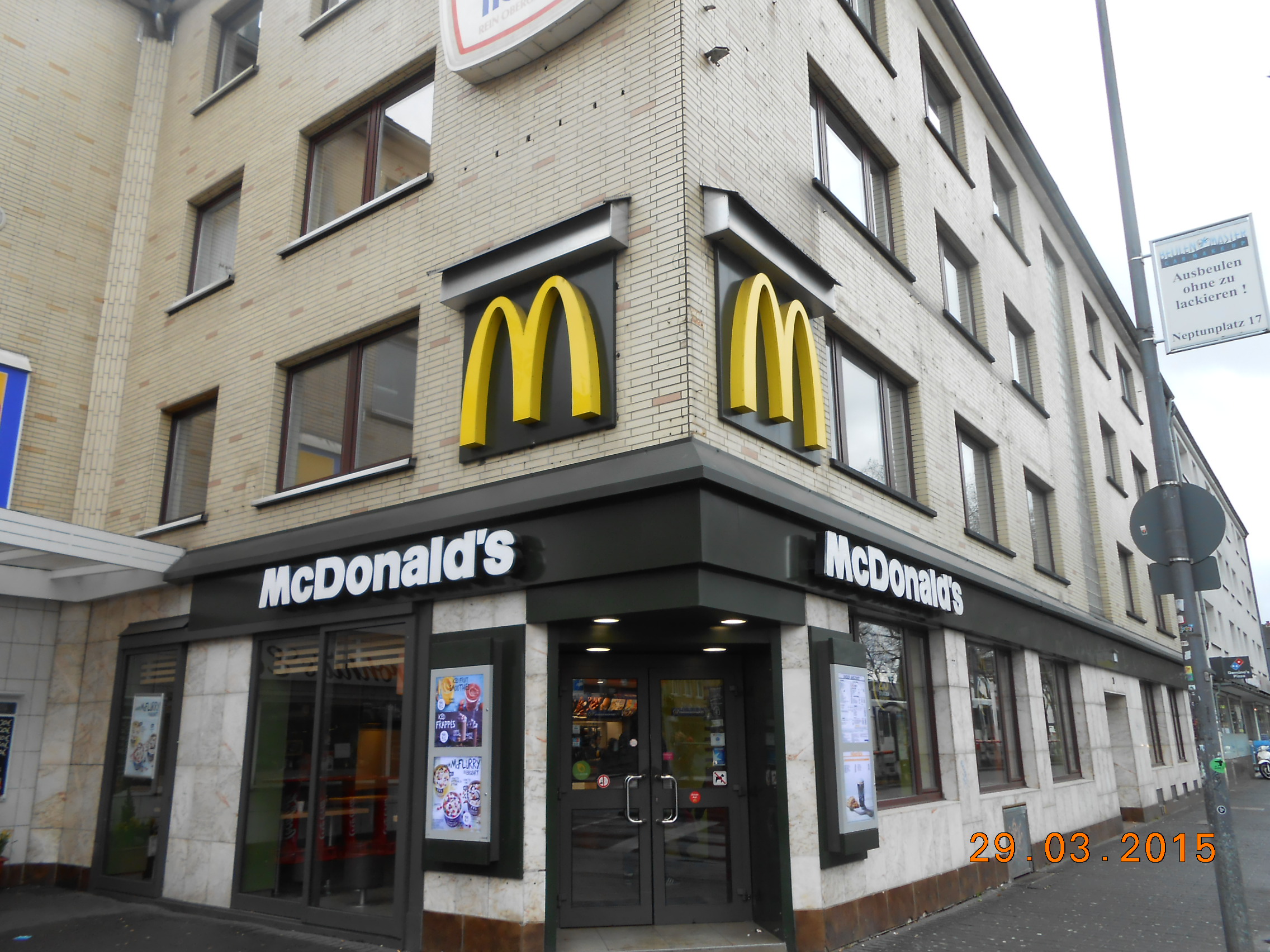 McDonald's Deutschland Inc. Zweigniederlassung München in Ehrenfeldgürtel 20 50823 