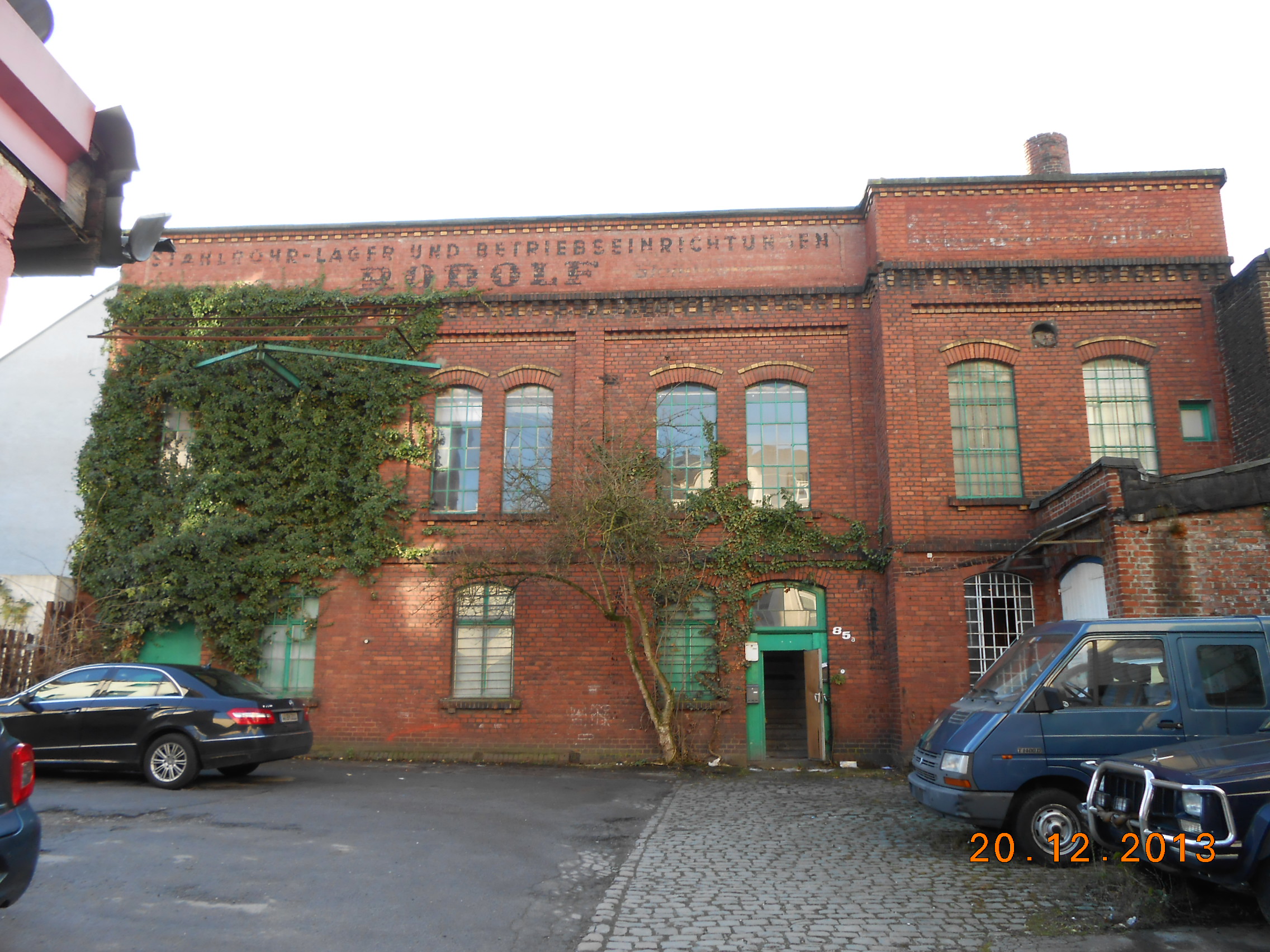 Denkmalgeschütze alte Fabrik im Hinterhof von Wichlinghausen