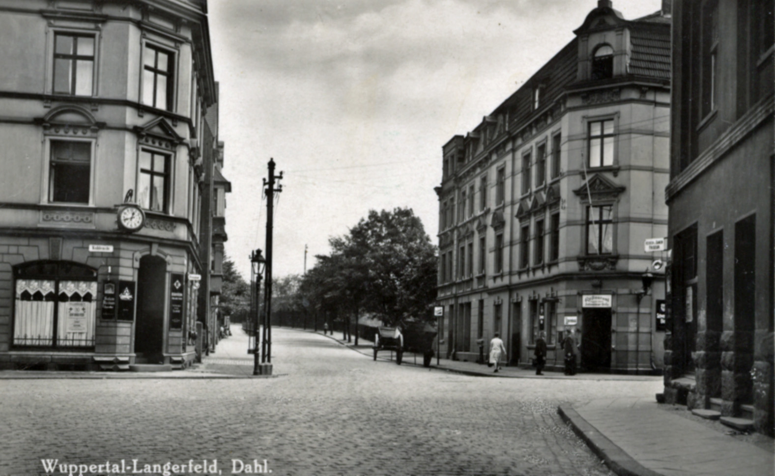 Alte historische Aufnahmen vom Stadtteil Langerfeld