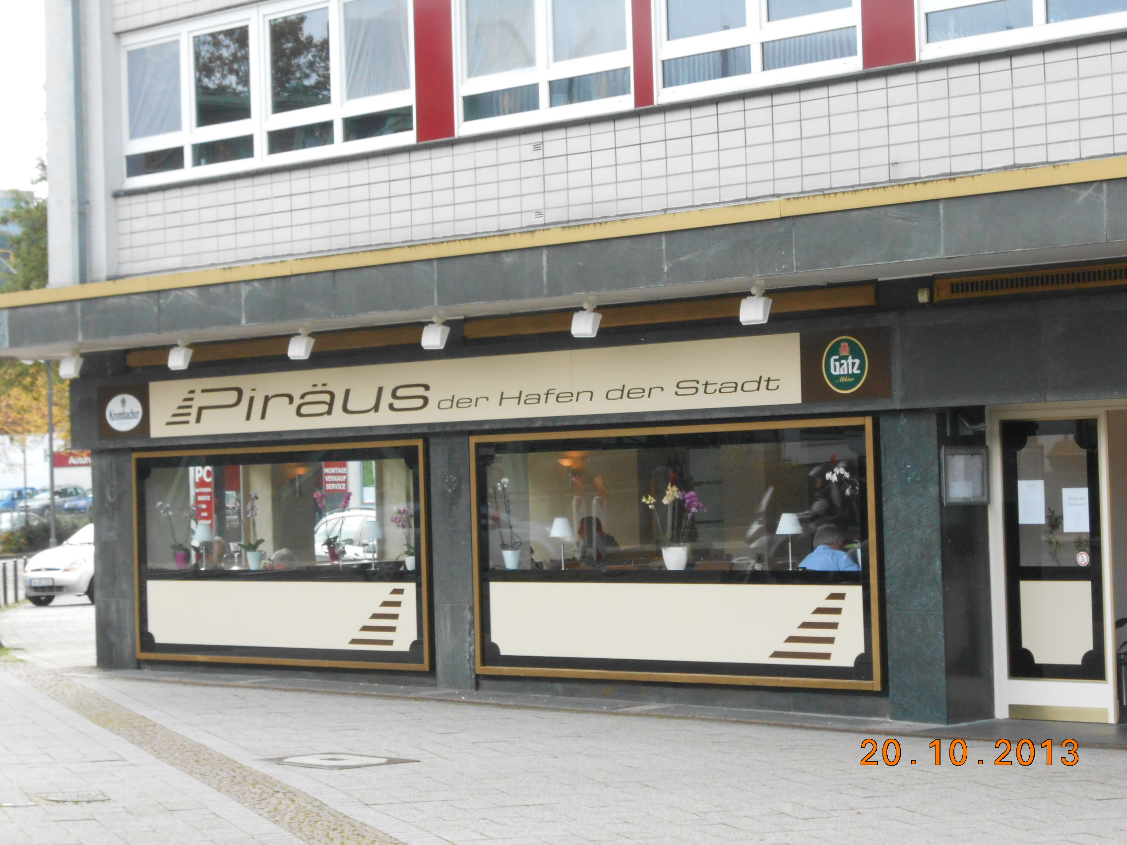 Restaurant Piräus - gegenüber der Schwebebahnhaltestelle Werther Brücke - in Barmen