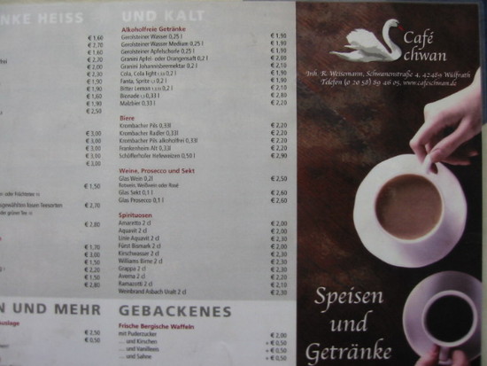Bild 1 Cafe Schwan Inh. R. Weisemann in Wülfrath