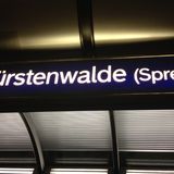 Bahnhof Fürstenwalde (Spree) in Fürstenwalde an der Spree