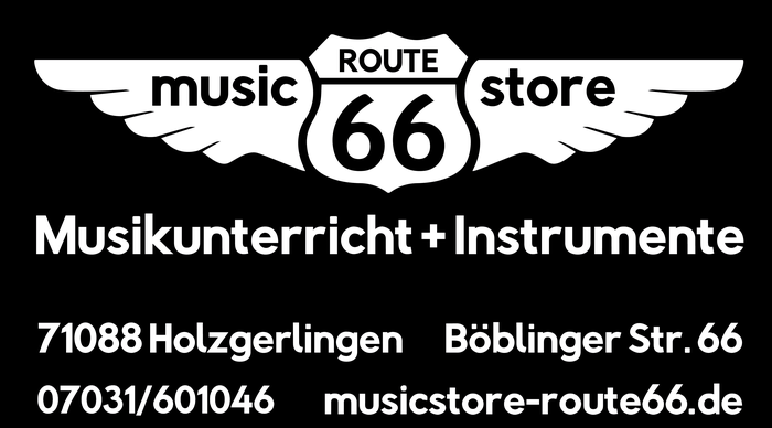 Musicstore Route66 / Private Musikschule & Musikladen