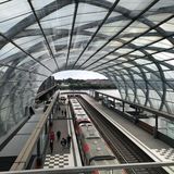 U- und S-Bahnhof Elbbrücken in Hamburg