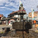 Eichhörnchenbrunnen in Braunlage