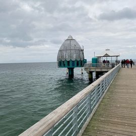 von der Seebrücke aus gesehen