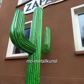 Aussen Kunstwerk, Skulptur, Kaktus, Mexican Restaurant, Ravensburg
