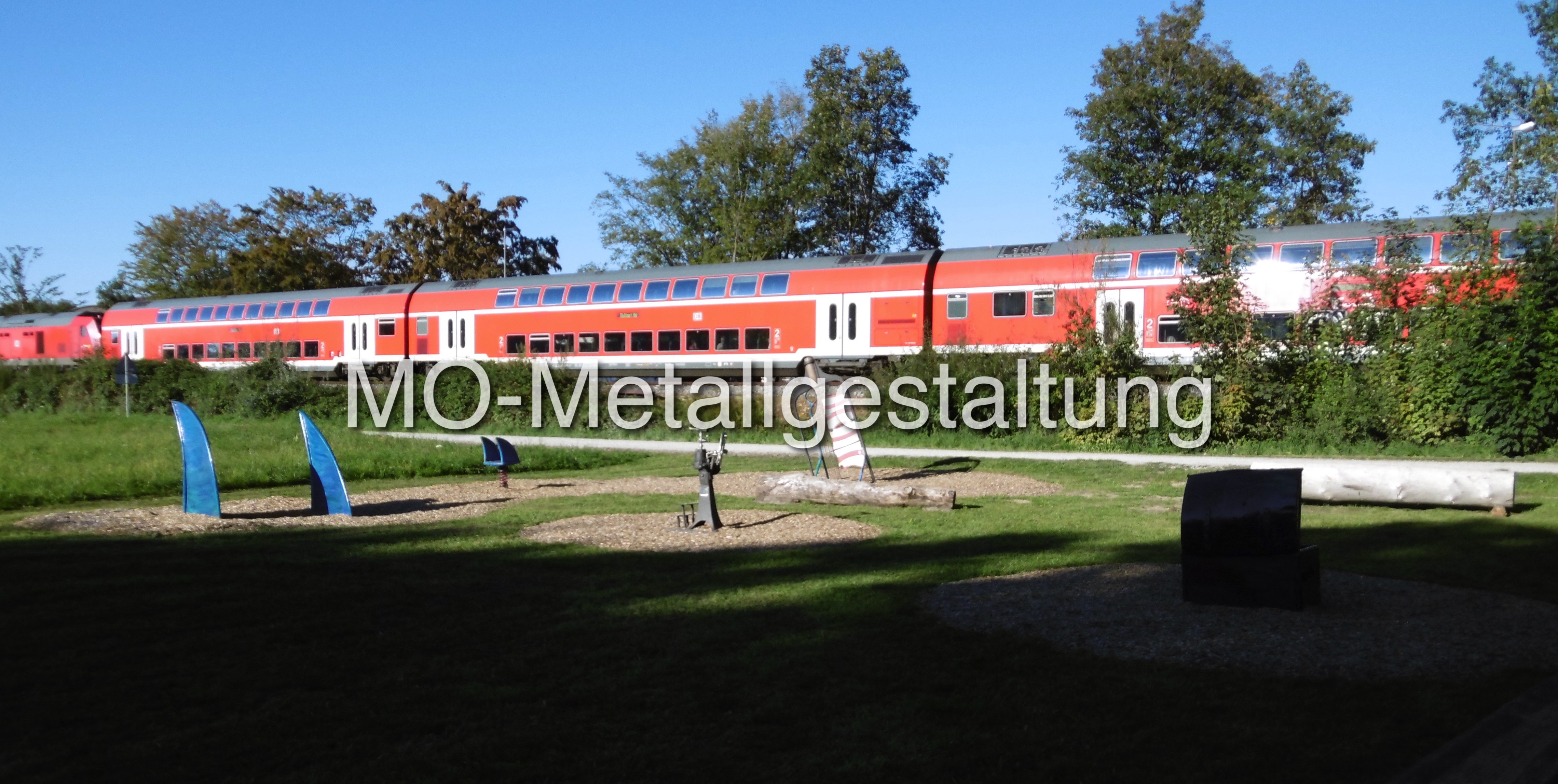Gesamtübersicht Kunst Spielplatz von Mo-Metallkunst in Ersikirch am Bodensee