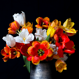 Handgebundener Blumenstrauß 