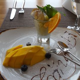 Mango mit sticky rice  7,50 €