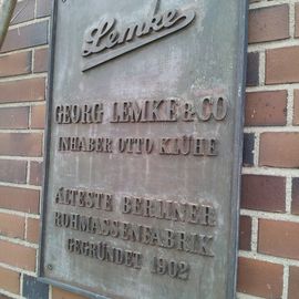 Älteste Berliner Marzipanmassenfabrik seit 1902