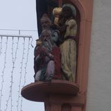 Skulptur der "Heiligen drei Könige" in Schwetzingen