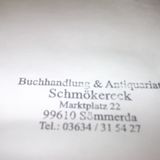 Antiquariat und Buchhandlung Schmöckereck - Holk Maisel in Sömmerda