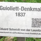 Guiollett-Denkmal in Frankfurt am Main