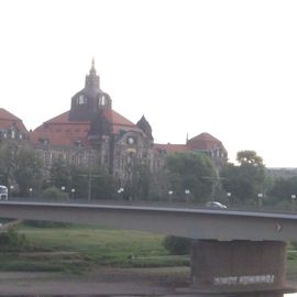 Blick auf die andere Seite der Elbe