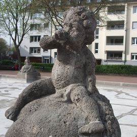 Brunnenanlage Barbarossaplatz in Düsseldorf