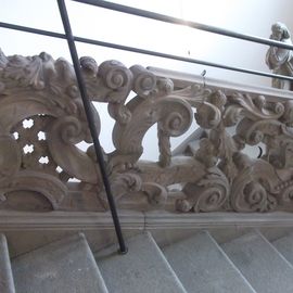 Gel&auml;nder des barocken Treppenhauses