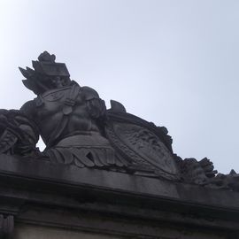 Detail am Königspalast in Brüssel