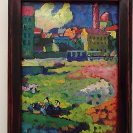 Wassily Kandinsky (1866-1944) Skizze zu Achtyrka - Herbst 1901 