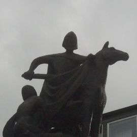 Martinssäule (vor der Andreaskirche) in Düsseldorf