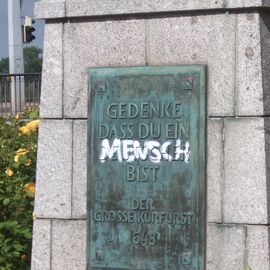 Denkmal des Großen Kurfürsten in Minden in Westfalen