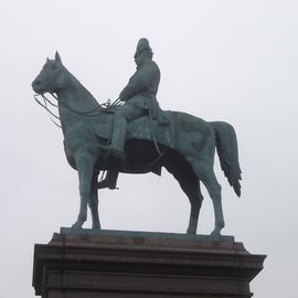 Reiterstandbild von Kaiser Wilhelm I. in Hamburg