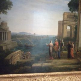 Claude Lorrain Abschied von Aeneas und Dido in Kathago 1675
