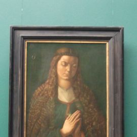 D&uuml;rer Bildnis einer jungen Frau mit offenem Haar 1497