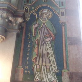 Mosaik Heiliger Augustinus