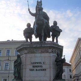 Denkmal König Ludwig I. von Bayern in München