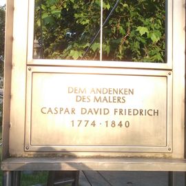 Caspar-David-Friedrich-Denkmal in Dresden