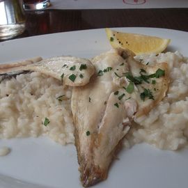 Mittagsgericht: Fisch mit Risotto  f&uuml;r 9,50 &euro;