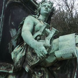 Peter-von-Cornelius-Denkmal am Steigenberger Parkhotel in Düsseldorf