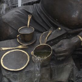 Hans-Sachs-Brunnen Ehekarussell in Nürnberg