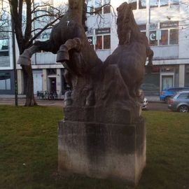 Skulptur Springende Pferde in München