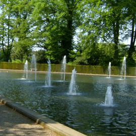 Sringbrunnen im Privatgarten der Kurf&uuml;rstin Elisabeth Augusta