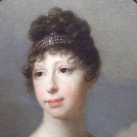 Johann Friedrich August Tischbein - Maria Pavlovna Erbprinzessin von Sachsen-Weimer um 1805