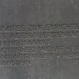 Denkmal für Konrad Adenauer in Köln