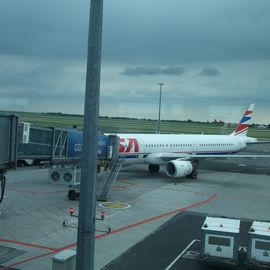 Mein CSA Flieger in Prag